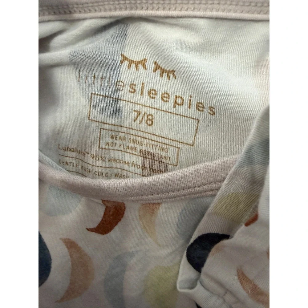 Little Sleepies Doodle Blooms Pajama Set Short Sleeve 12/14